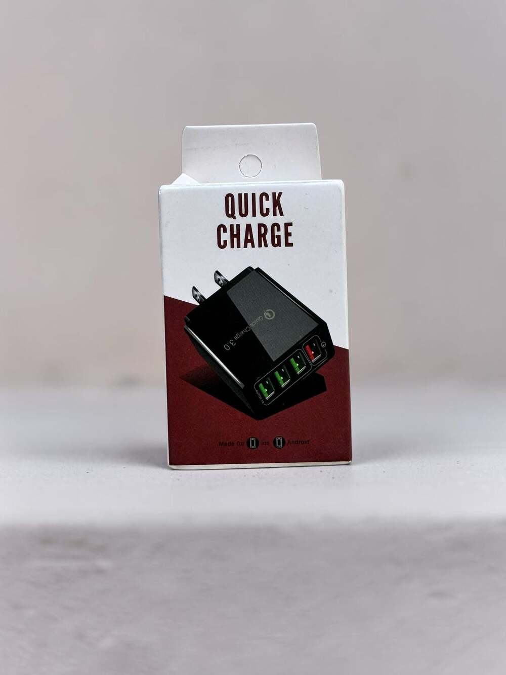 4-Port USB Wall Charger with Quick Charge 3.0 Technology